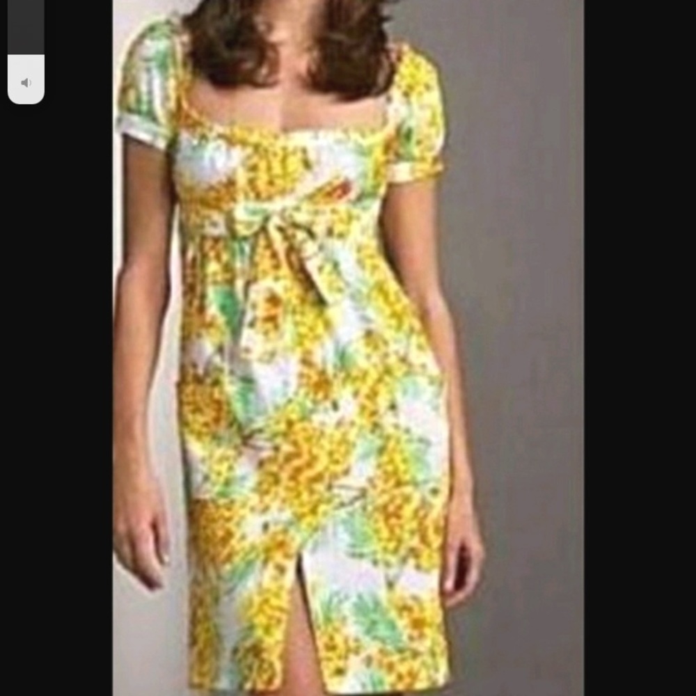 DVF Vintage Cottagecore Cotton Peasant Dress